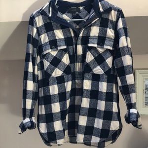 Buffalo Plaid Pullover Shacket
